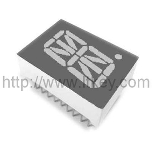 Pantalla alfanumérica de 0.8 '' con pin común 12 y 17