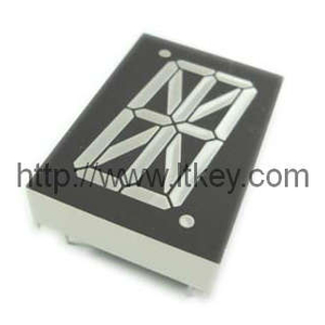 Pantalla LED de 1.00 pulgadas y 16 segmentos